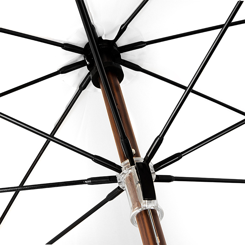 Umbrella with wooden handle - Image 2